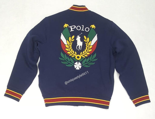 Nwt Polo Ralph Lauren Uni Crest Fleece Jacket - Unique Style