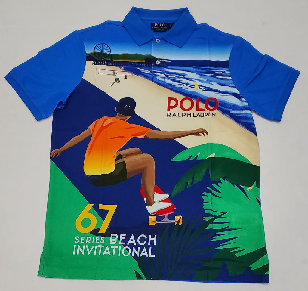 Nwt Polo Ralph Lauren Skateboard Longboard Classic Fit Polo