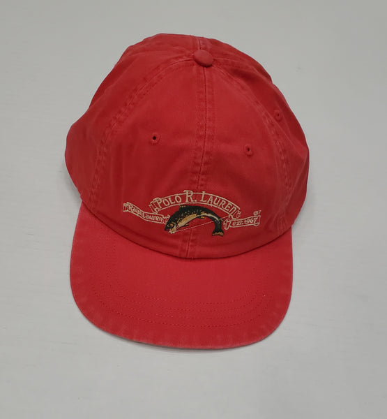 Nwt Polo Ralph Lauren Red Sportsman Hat - Unique Style