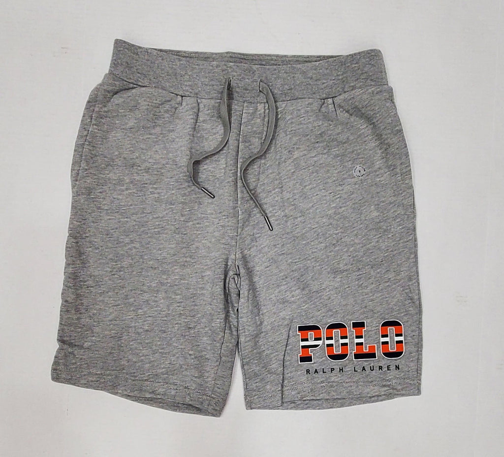 Nwt Polo Ralph Lauren Grey 8.5 inch Fleece Shorts