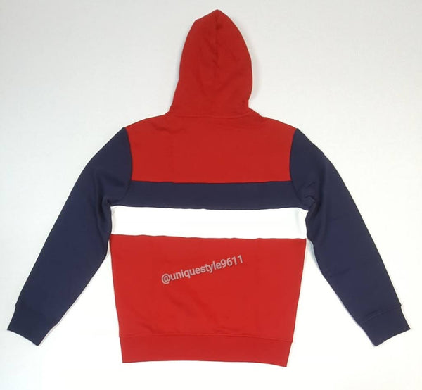 Nwt Polo Ralph Lauren Red Polo Sport Spellout Pullover Hoodie - Unique Style