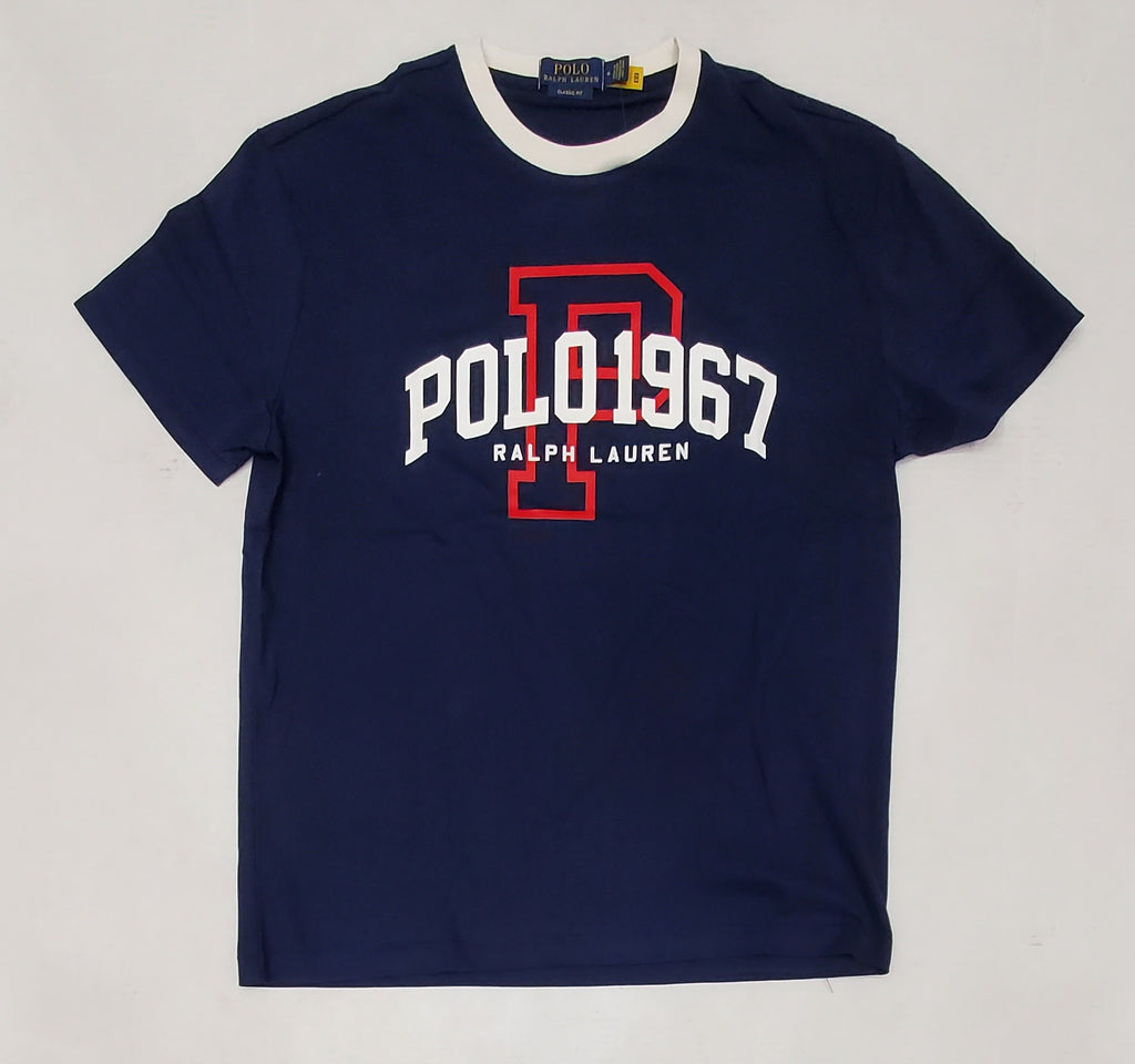 Nwt Polo Ralph Lauren Navy P 1967 Classic Fit Tee