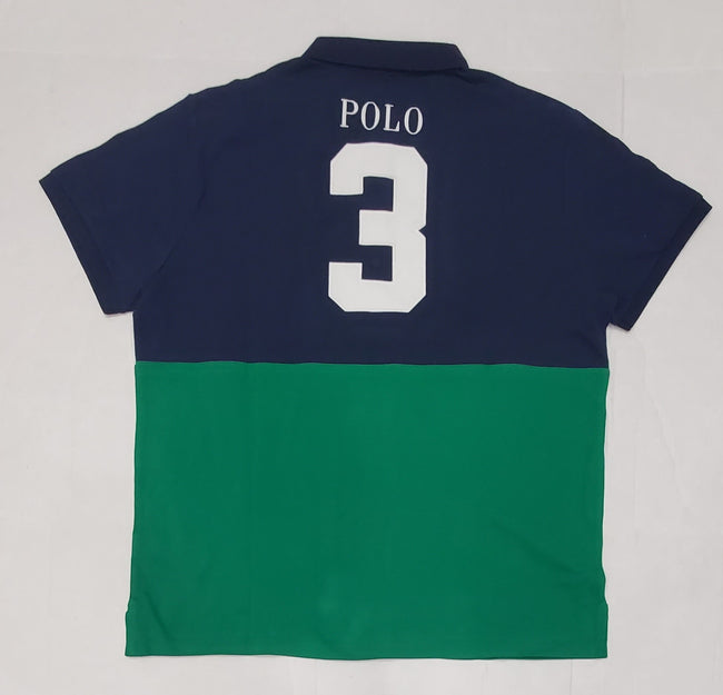 Nwt Polo Ralph Lauren Green Big Pony #3 1967 Custom Fit Polo - Unique Style