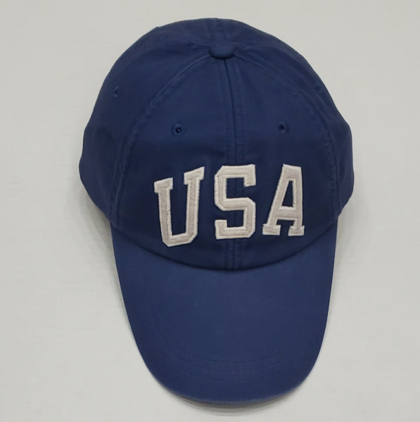 Nwt Polo Ralph Lauren USA Logo + Flag Adjustable Hat - Unique Style