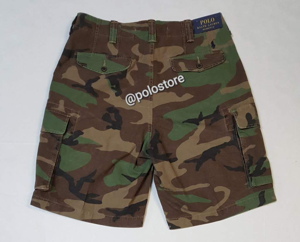 Nwt Polo Big & Tall Camo Cargo Shorts u