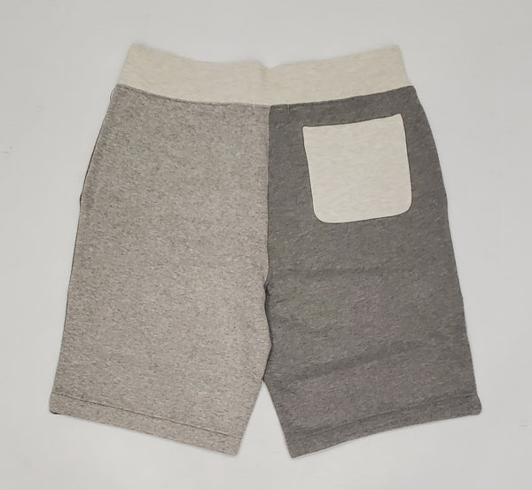 Nwt Polo Ralph Lauren Grey Split 9.5 Inch Fleece Shorts - Unique Style