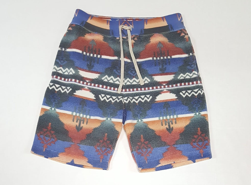Nwt Polo Ralph Lauren Aztec Print Fleece Shorts