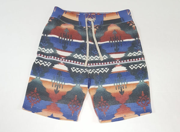 Nwt Polo Ralph Lauren Aztec Print Fleece Shorts - Unique Style