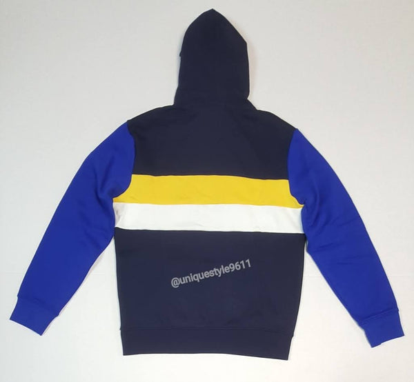 Nwt Polo Ralph Lauren Navy Polo Sport Spellout Pullover Hoodie - Unique Style