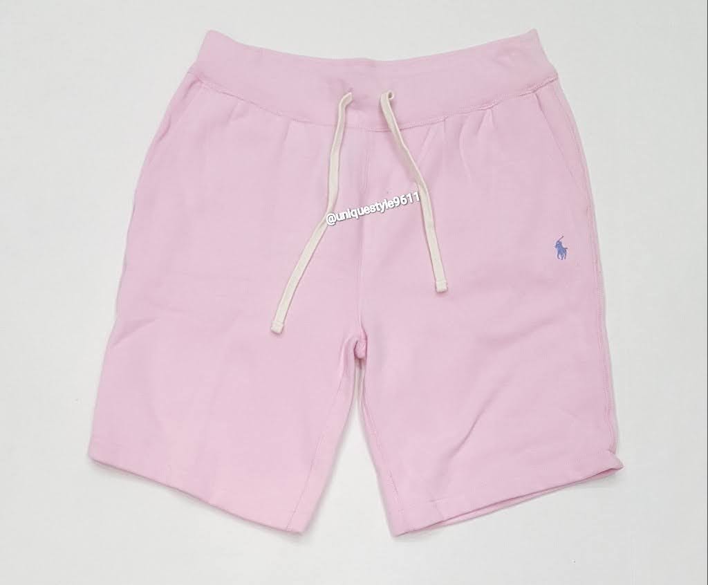 Nwt Polo Ralph Lauren Pink Fleece Shorts