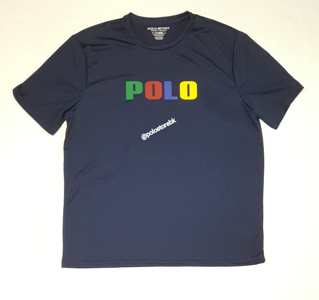 Nwt Polo Ralph Lauren Color Spellout Performance Tee
