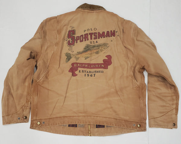 Nwt Polo Ralph Lauren Khaki Sportsman Canvas Jacket - Unique Style