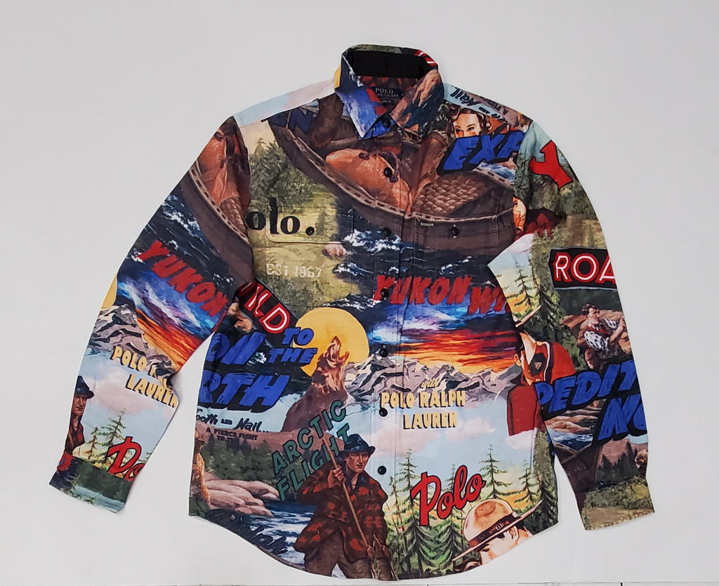 Nwt Polo Ralph Lauren Expedition 2023 Classic Fit L/S Button Up