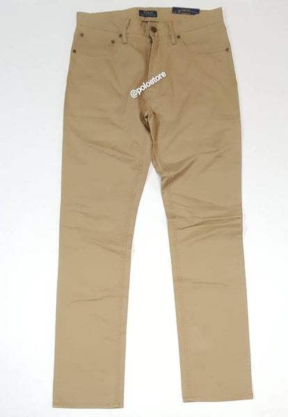 Nwt Polo Ralph Lauren Khaki Stretch Slim Straight Fit Jeans - Unique Style