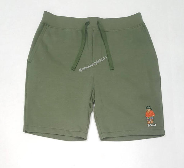 Nwt Polo Ralph Lauren Olive Beach Teddy Bear Shorts - Unique Style