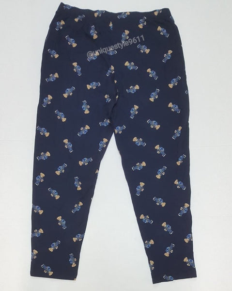 Nwt Polo Ralph Lauren Navy Mascot Football Bear Pajamas - Unique Style