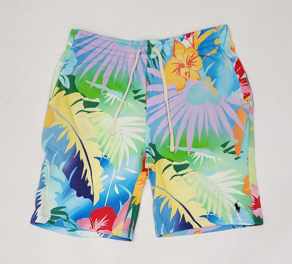 Nwt Polo Ralph Lauren Floral 8.5 Terry Shorts