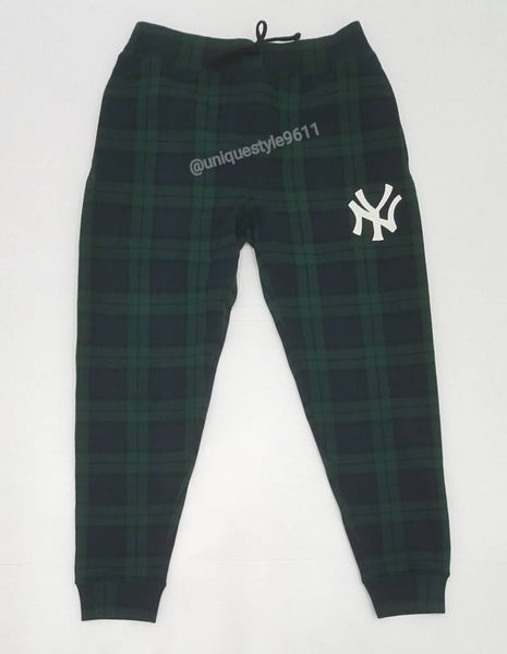 Nwt Polo Ralph Lauren Yankees Plaid Joggers - Unique Style