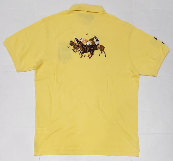 Nwt Polo Big & Tall Triple Pony Embroidered Polo - Unique Style