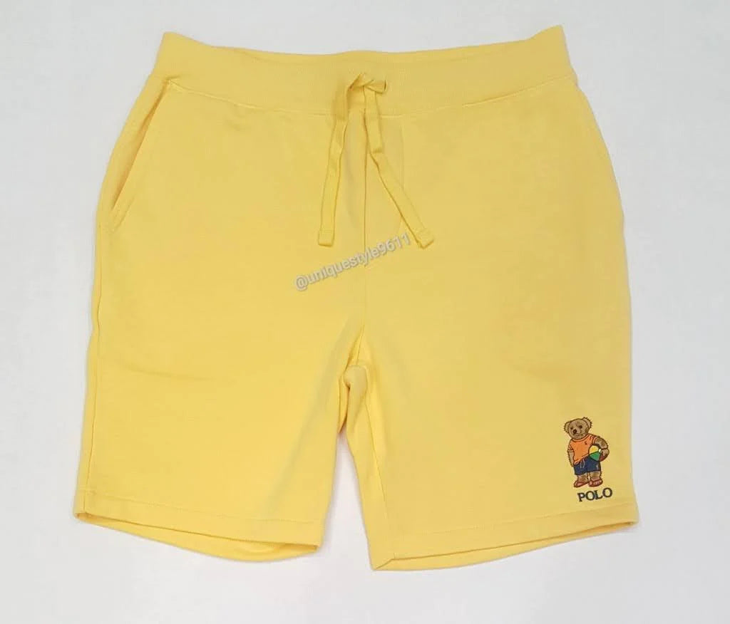 Nwt Polo Big & Tall Yellow Beach Ball Teddy Bear Short