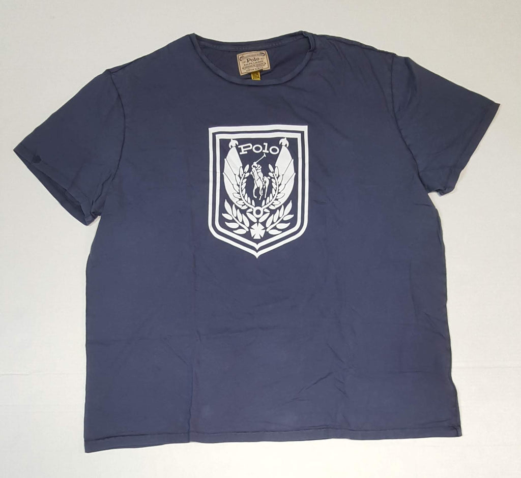 Nwt Polo Ralph Lauren Navy Uni Custom Slim Fit Tee