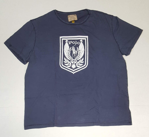 Nwt Polo Ralph Lauren Navy Uni Custom Slim Fit Tee - Unique Style