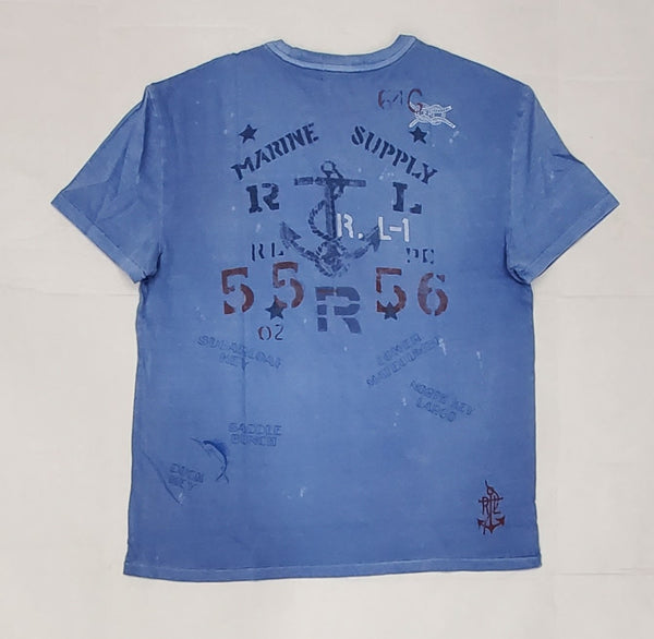 Nwt Polo Ralph Lauren Marina Marine Supply Classic Fit Tee - Unique Style