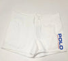 Nwt Polo Ralph Lauren Women's White Spellout Shorts - Unique Style