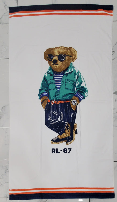 Polo Ralph Lauren Bear Beach Towel - Unique Style