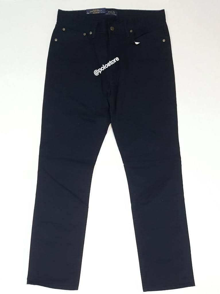 Nwt Polo Ralph Lauren Navy Stretch Slim Straight Fit Pants