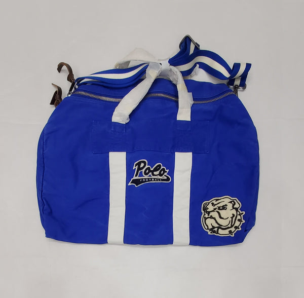 NWT Polo Ralph Lauren Royal Blue Bulldog Duffle Bag - Unique Style
