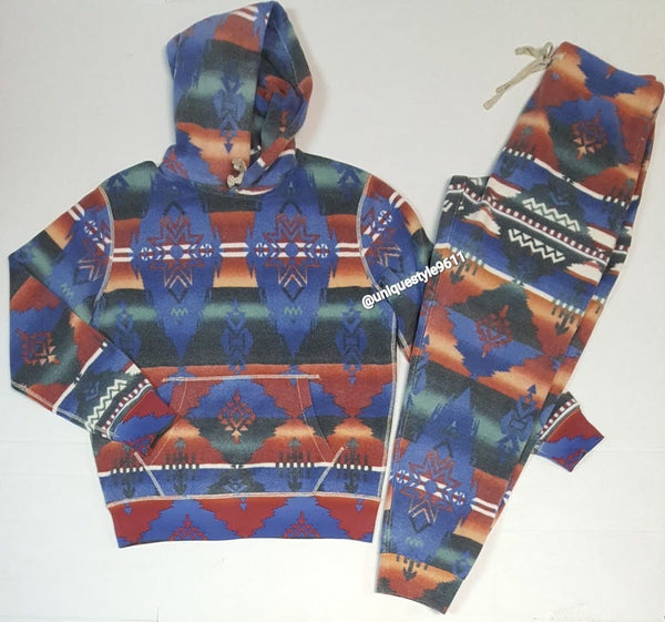 Nwt Polo Ralph Lauren Aztec Fleece Joggers - Unique Style