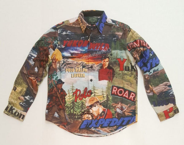 Nwt Polo Ralph Lauren Expedition Classic Fit L/S Button Up - Unique Style