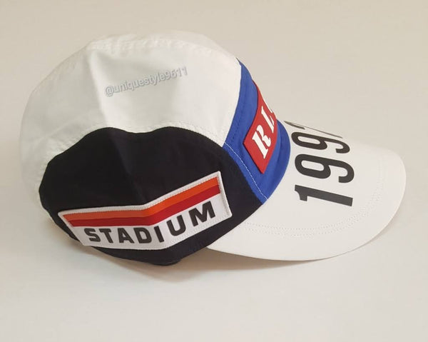 Nwt Polo Ralph Lauren White Tokyo Stadium P-Wing Fitted Hat - Unique Style