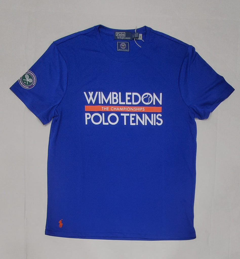 Nwt Polo Ralph Lauren Wimbledon Polo Tennis Performance Tee