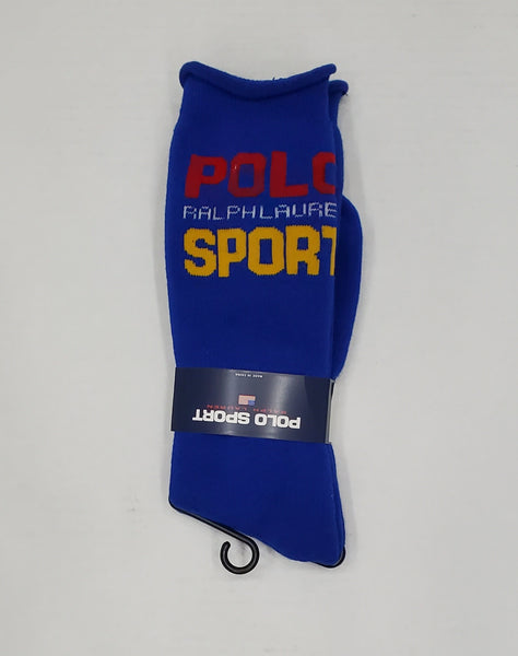 Nwt Polo Ralph Lauren Royal Polo Sport Small Pony Socks - Unique Style