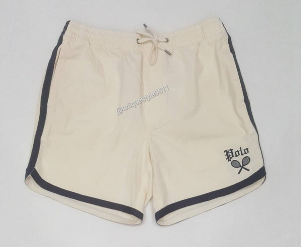 Nwt Polo Ralph Lauren Beige Tennis 6 Inch Classic Fit Shorts - Unique Style