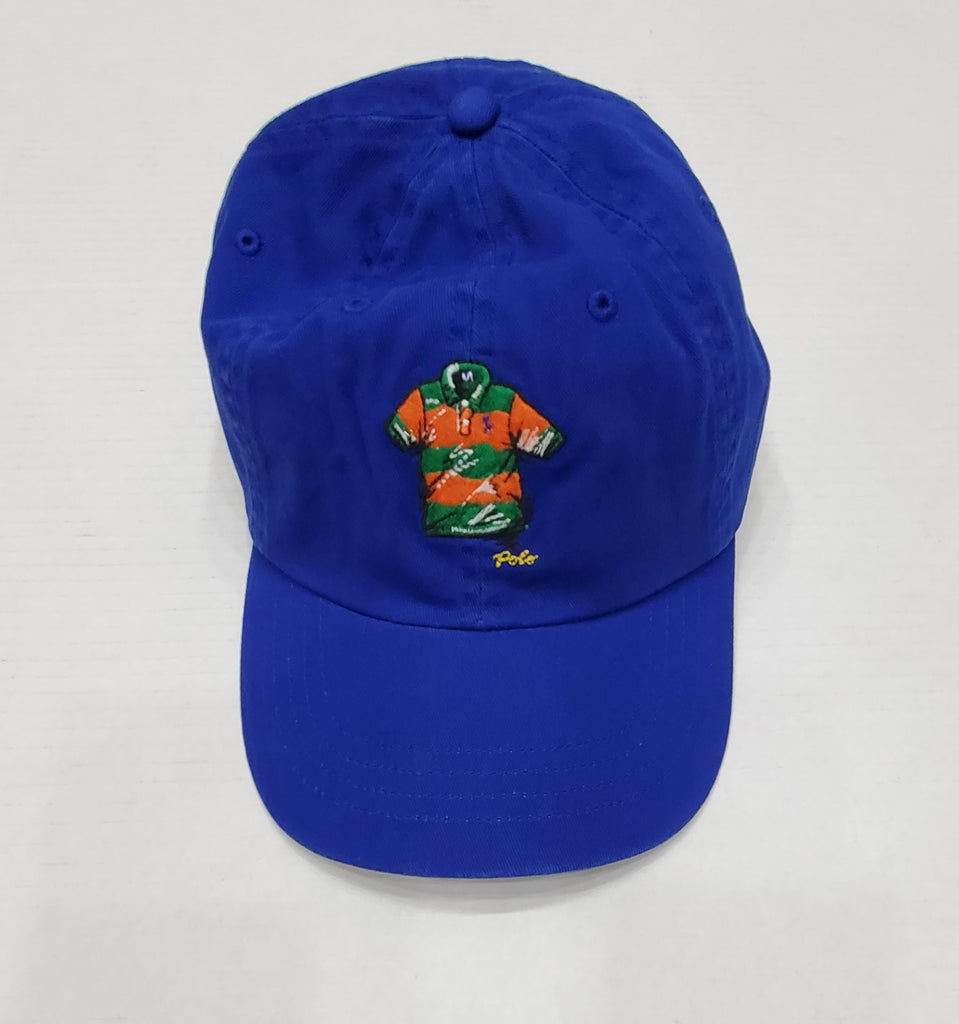 Nwt Polo Ralph Lauren Royal Blue Polo Shirt Adjustable Strap Back