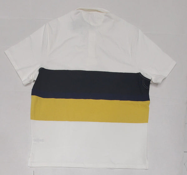 Nwt Polo Big & Tall White/Yellow 1967 Kswiss Polo - Unique Style