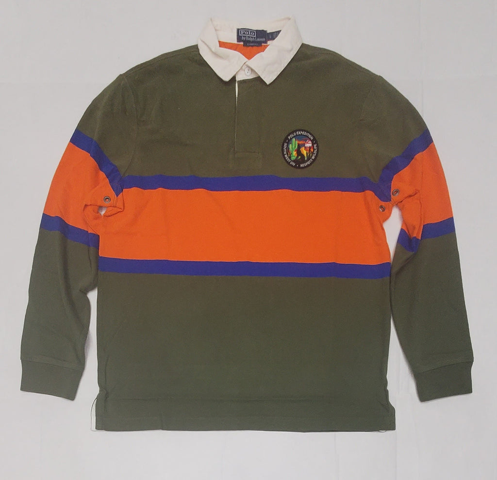 Nwt Polo Ralph Lauren Polo Expedition Patch Rugby