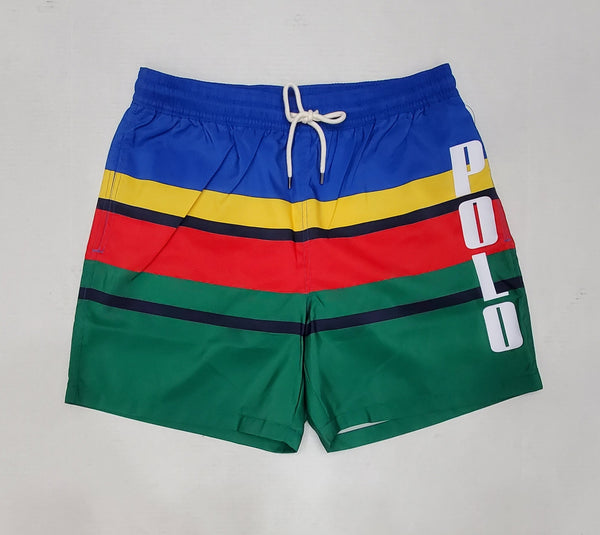 Nwt Polo Ralph Lauren Spellout 5.75 inch Swim Trunks - Unique Style