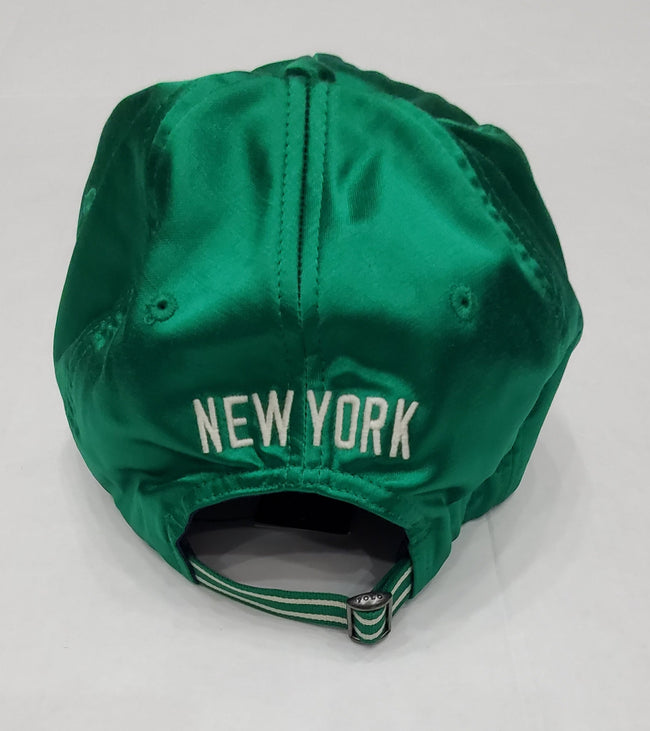 Nwt Polo Ralph Lauren Green Satin Patch Hats - Unique Style