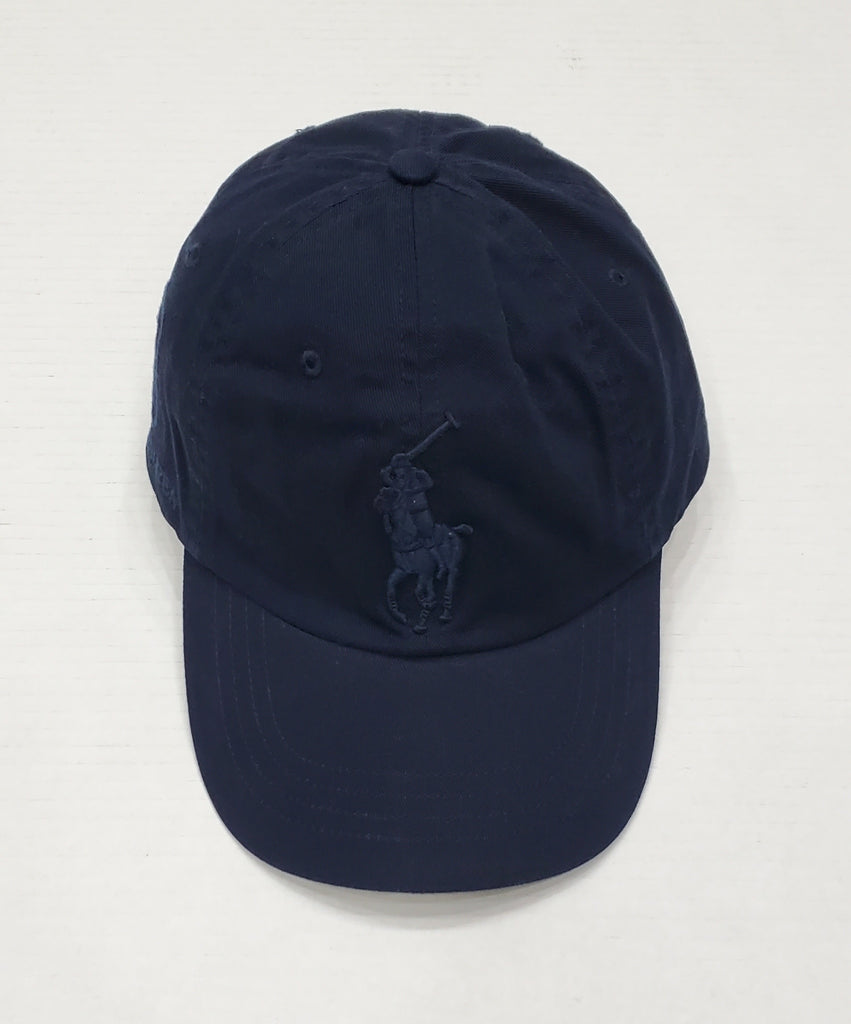 Nwt Polo Ralph Lauren Navy ON Navy Big Pony Adjustable Strap Back Hat