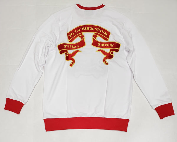 El Gara Gayn White P Spear Sweatshirt - Unique Style