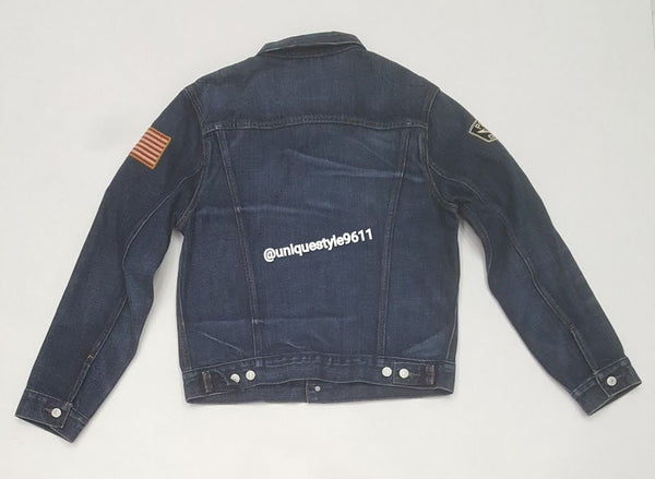 Nwt Polo Ralph Lauren Patches Jean Jacket - Unique Style