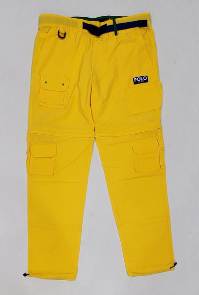 Nwt Polo Ralph Lauren Yellow Convertible 2 in 1 Pants - Unique Style