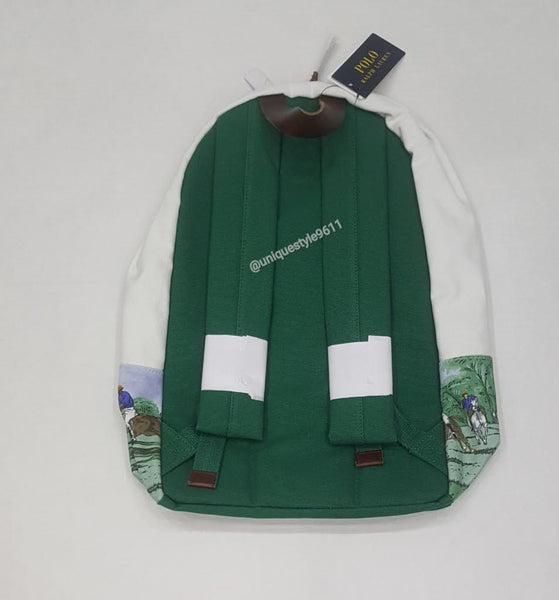 Nwt Polo Ralph Lauren White Equestrian Book Bag - Unique Style
