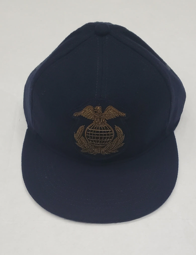 Nwt RRL Eagle Patch Leather Strap Back Hat