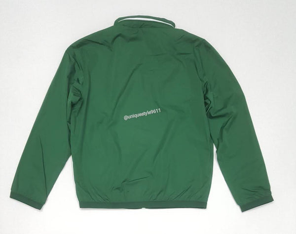 Nwt Polo Ralph Lauren Green Tennis Polo Zip Up Windbreaker Jacket - Unique Style