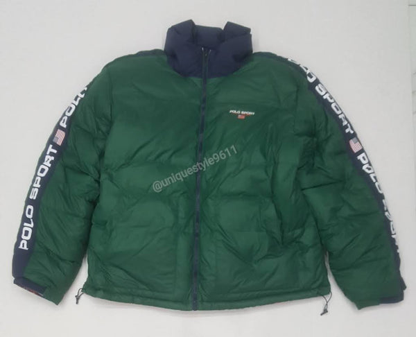 Nwt Polo Ralph Lauren Reversible Polo Sport Down Jacket - Unique Style